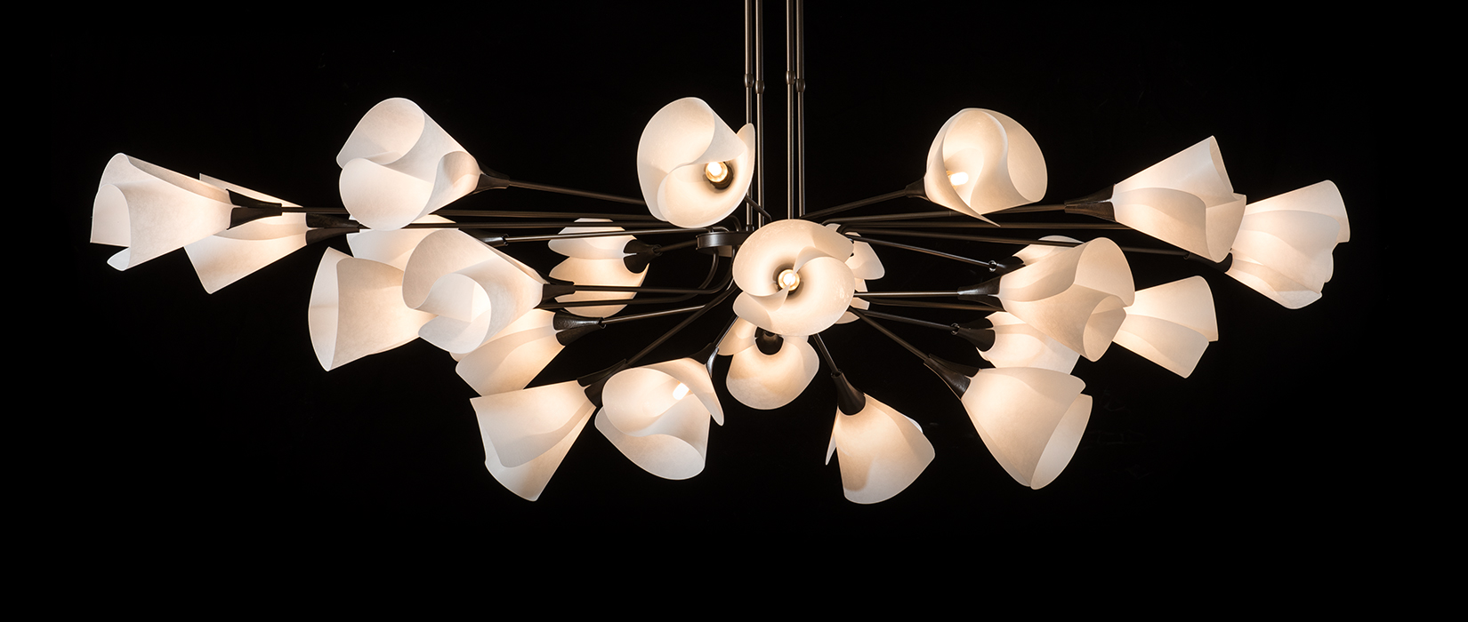 An Example of Large Pendant Lighting for High Ceilings, Inspired by Nature